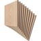 Ekena Millwork 11 3/4W x 11 3/4H x 3/8T Wood Hobby Boards, Red Oak, 10PK HBW12X12X375CRO - alternate 4